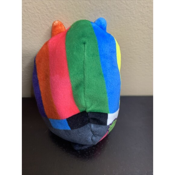 Cats VS Pickles - Test Pattern - 4" Bean Plush - Picture 2 of 4